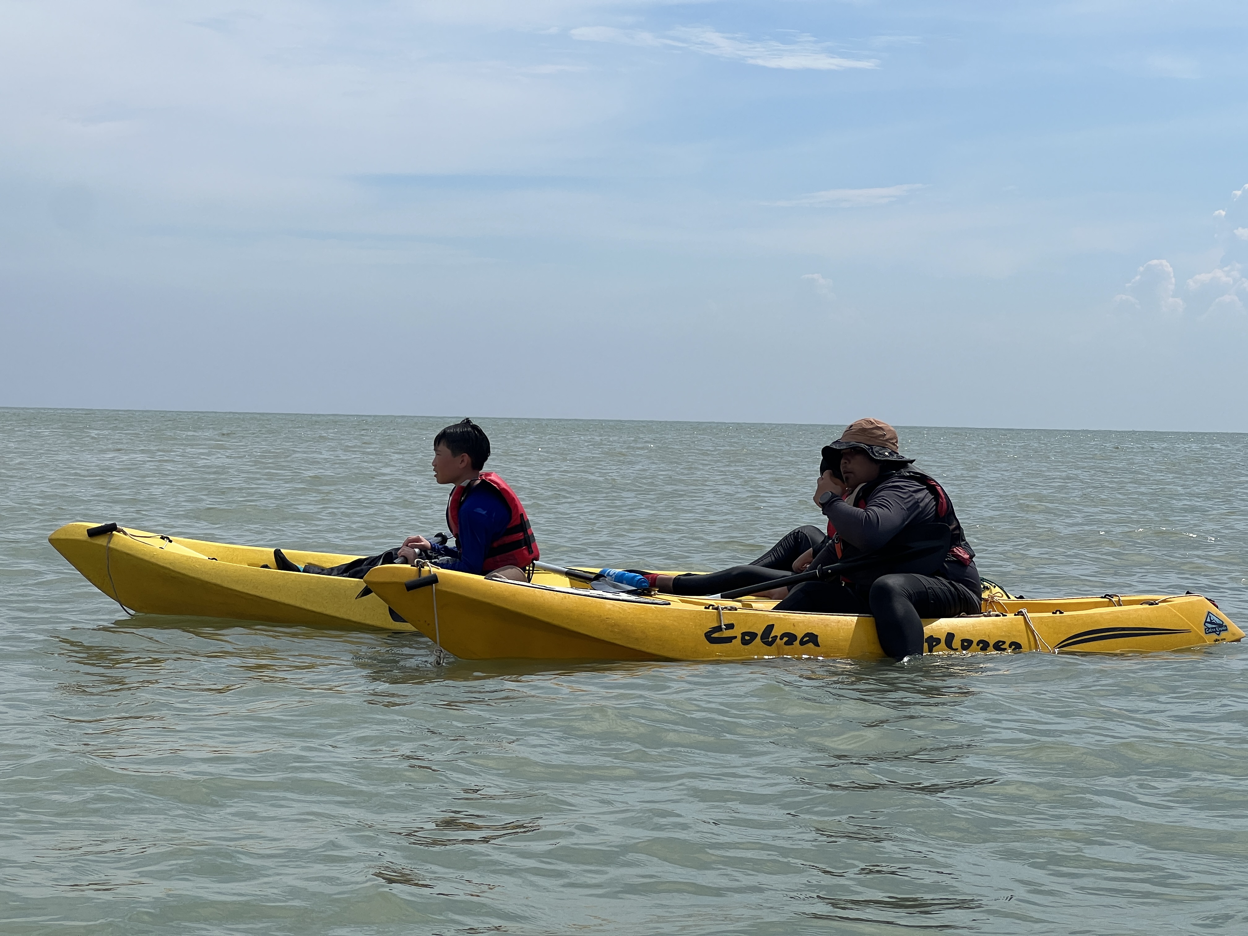 kayaking